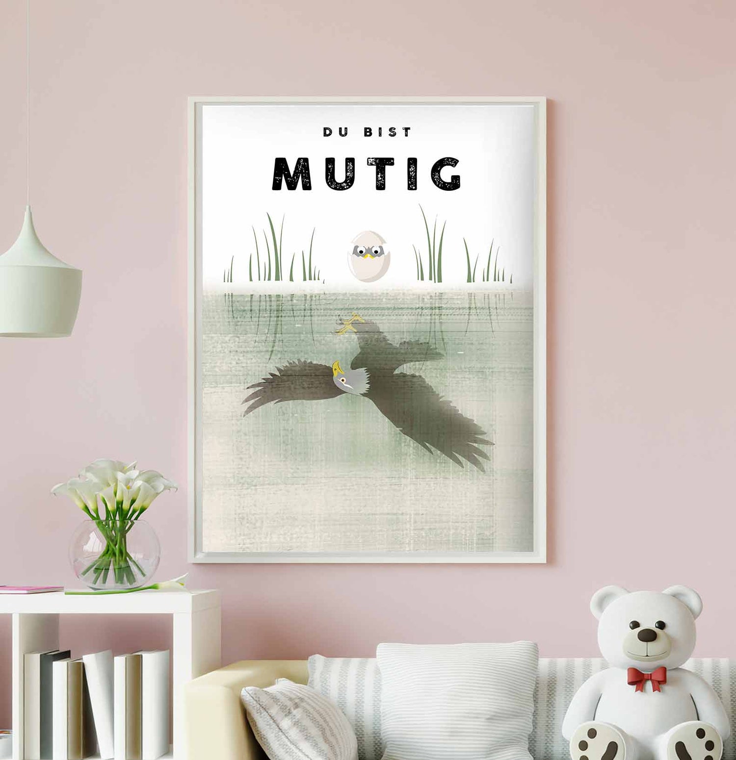 Du bist MUTIG - Poster - Kindermut