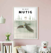 Du bist MUTIG - Poster - Kindermut