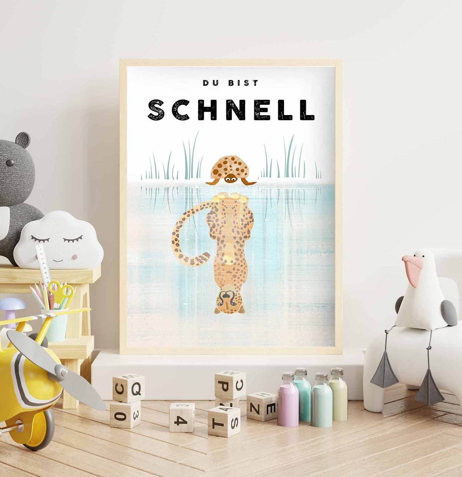 Du bist SCHNELL - Poster - Kindermut
