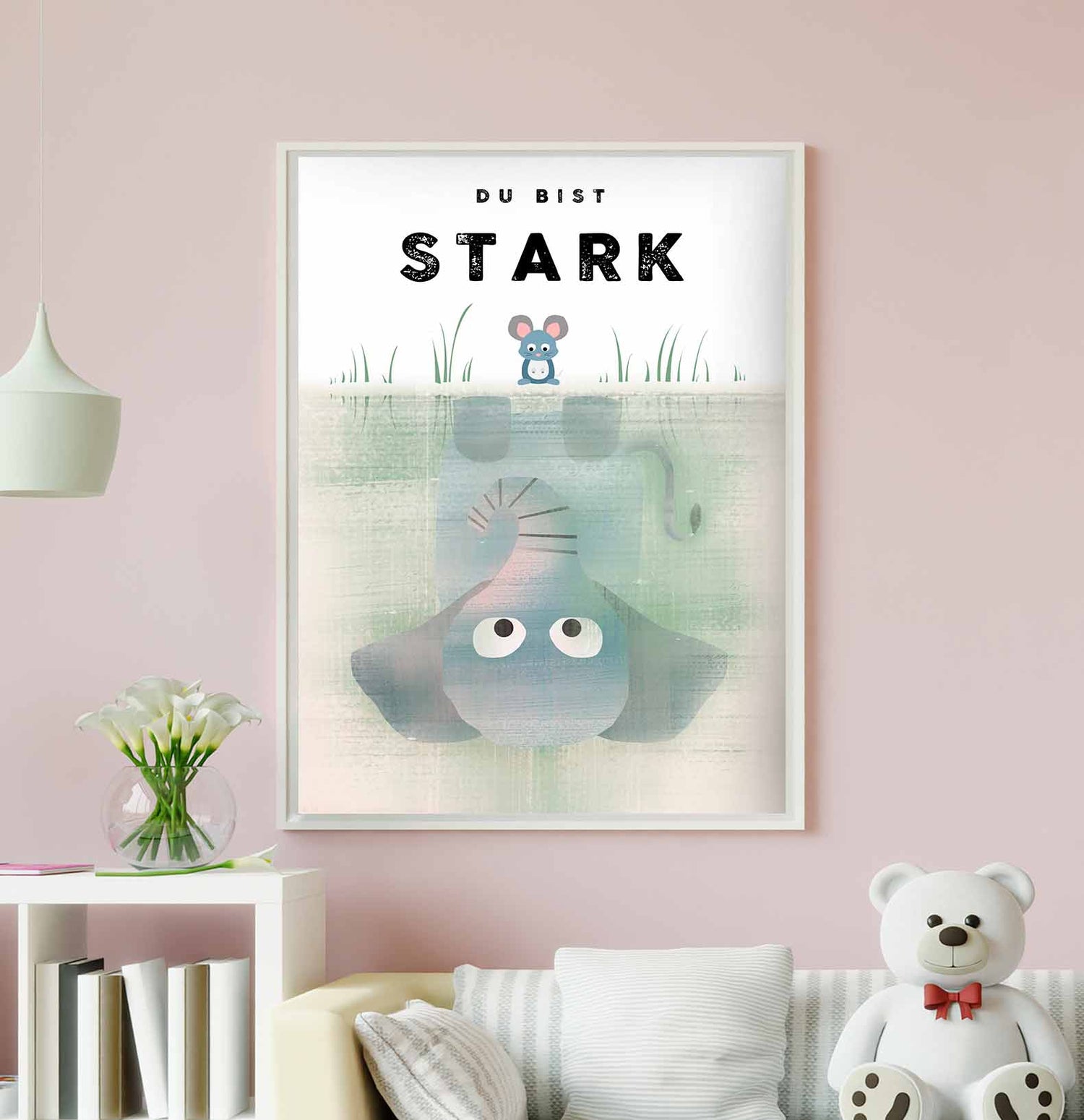 Du bist STARK - Poster - Kindermut