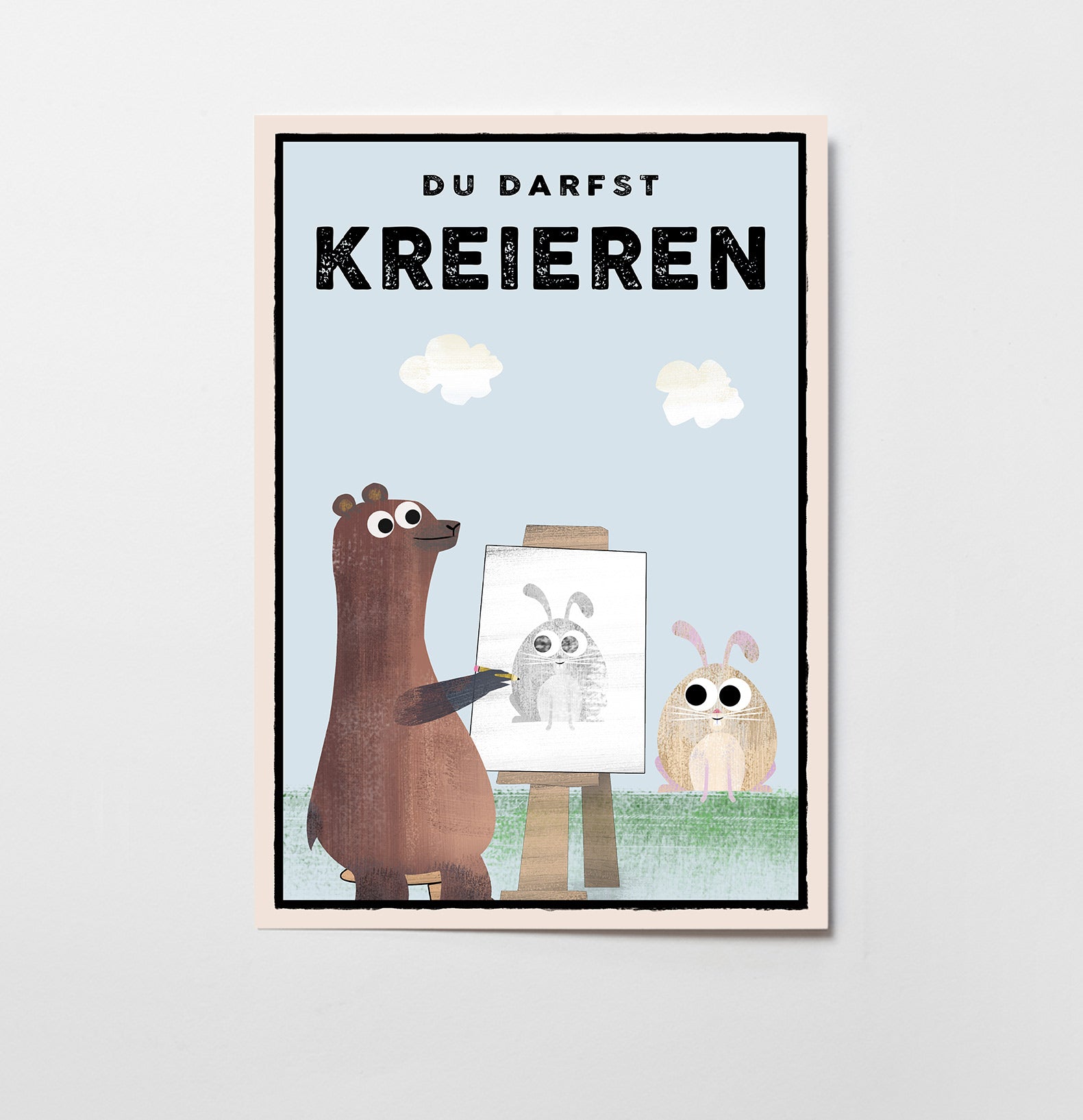 Du Darfst Sparpaket - 4er Poster Set - Kindermut