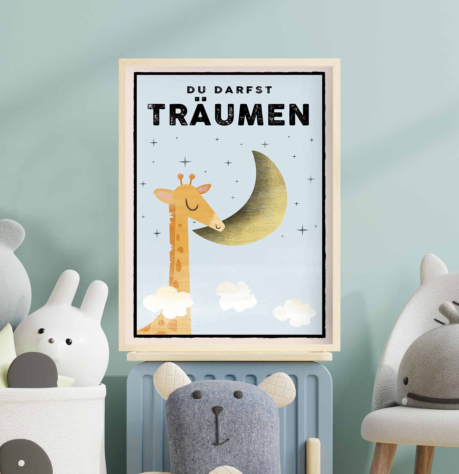 Du darfst TRÄUMEN - Poster - Kindermut