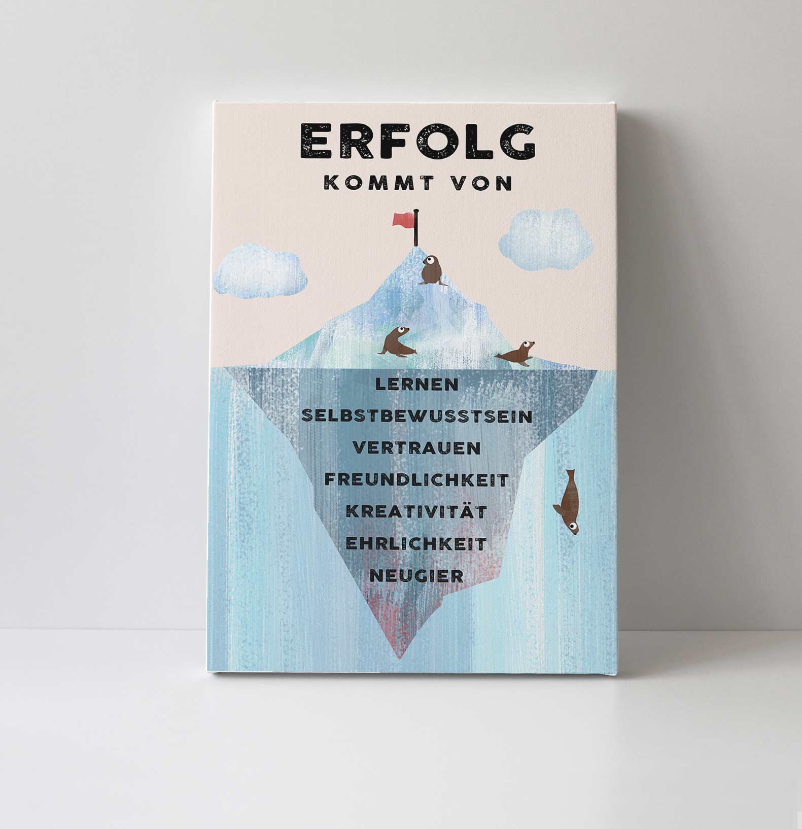 Erfolg - Leinwand - Kindermut