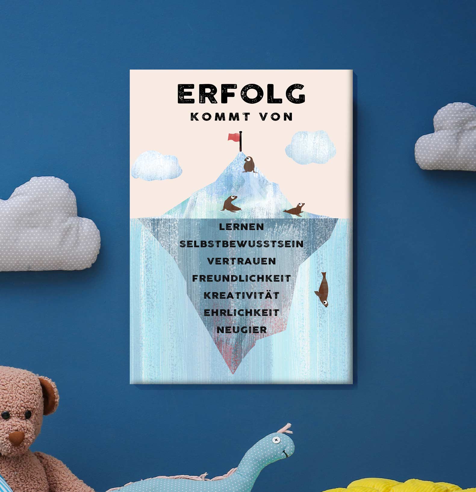 Erfolg - Leinwand - Kindermut