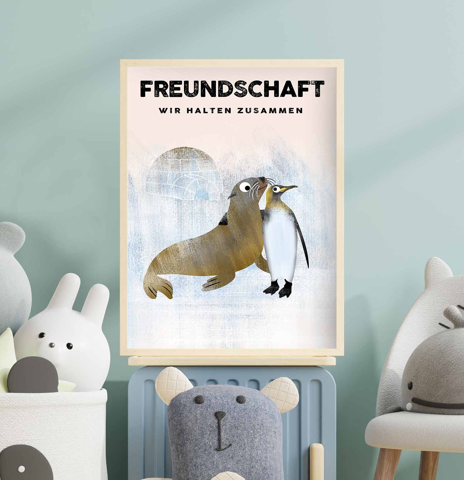 Freundschaft - Poster - Kindermut