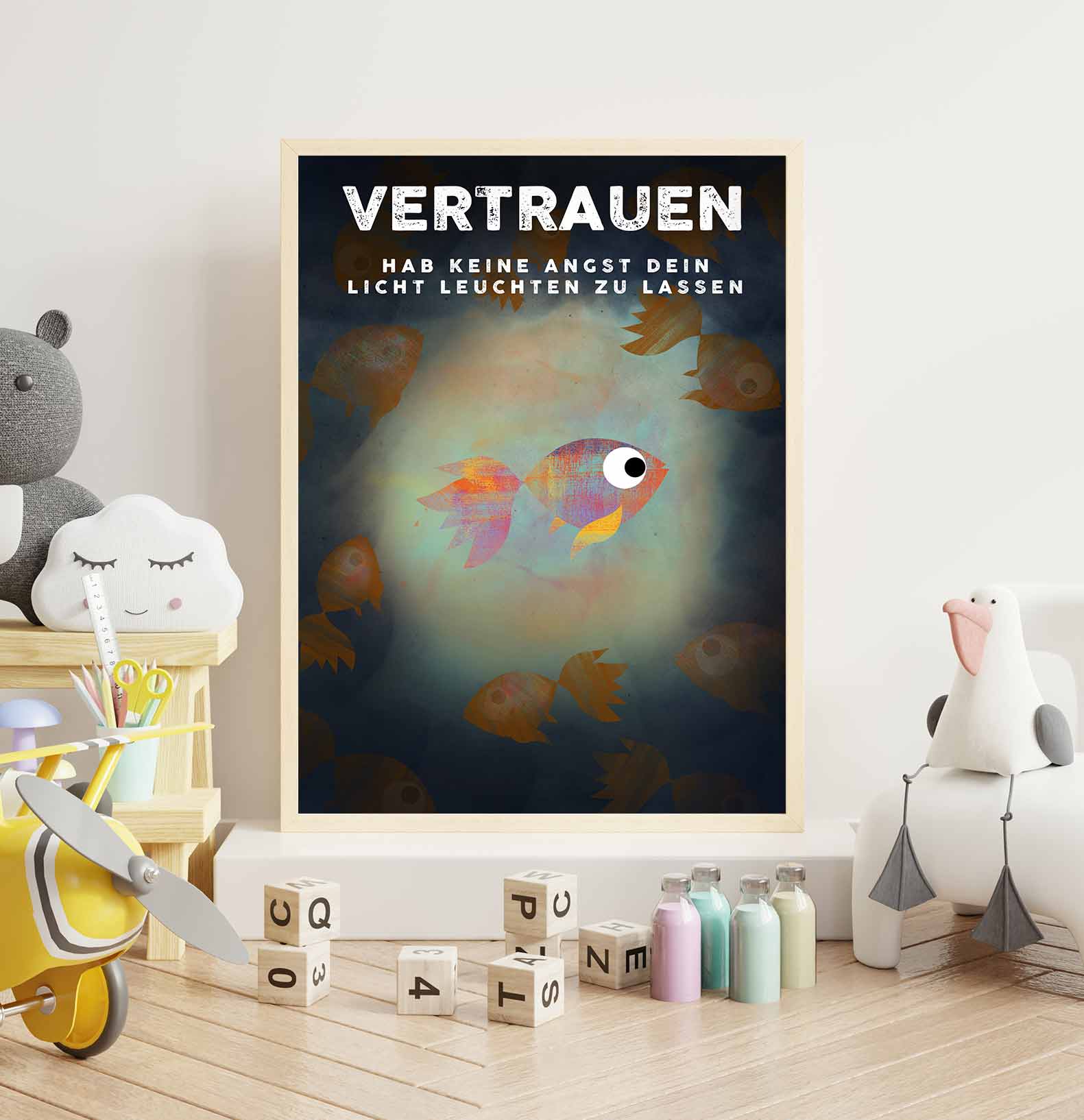 Vertrauen - Poster - Kindermut