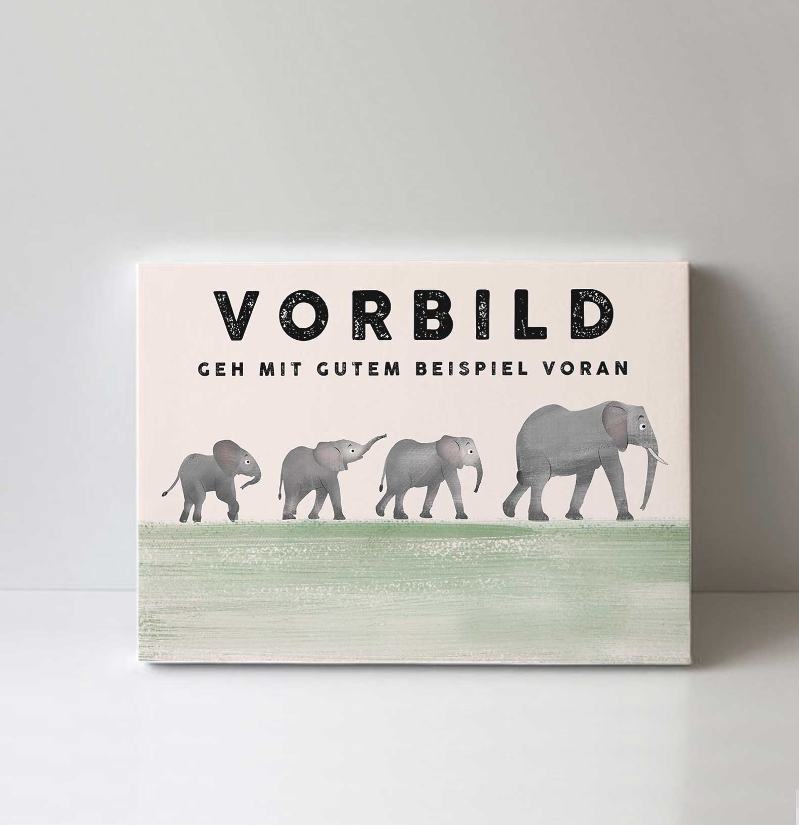 Vorbild - Leinwand - Kindermut