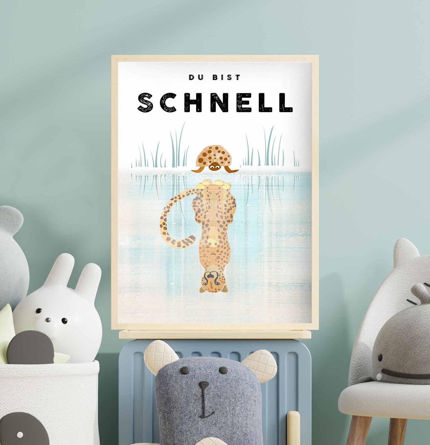 Du bist SCHNELL - Poster - Kindermut