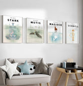 Du bist SCHNELL - Poster - Kindermut