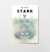 Du bist Sparpaket - 4er Poster Set - Kindermut