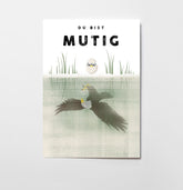 Du bist Sparpaket - 4er Poster Set - Kindermut