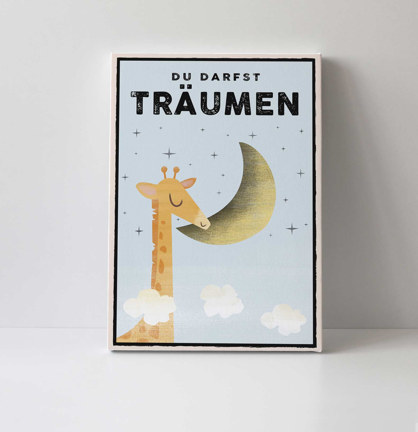 Motivierendes Leinwand-Banner 'Jeder Kann Was Bewegen' – Deko Fürs Kinderzimmer & Mehr