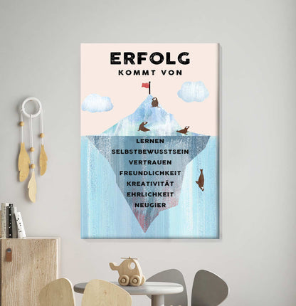 Erfolg - Leinwand - Kindermut