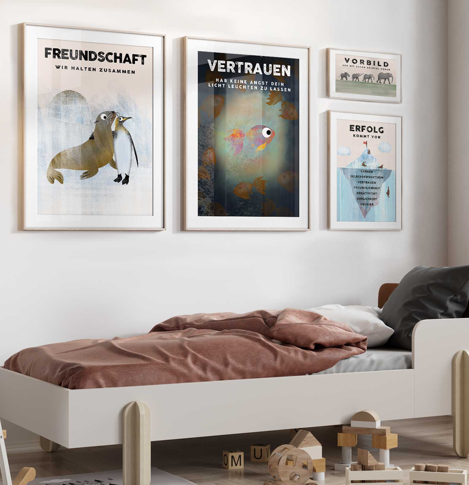 Freundschaft - Poster - Kindermut
