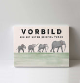 Vorbild - Leinwand - Kindermut