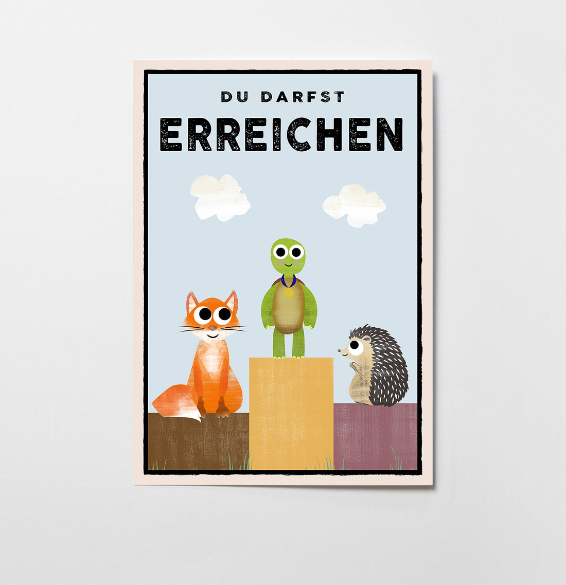 Wunschgabe Sparpaket - 4er Poster Set