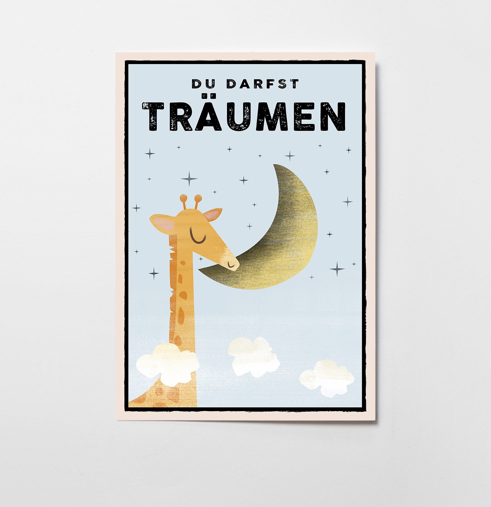 Du darfst TRÄUMEN - Poster – Kindermut
