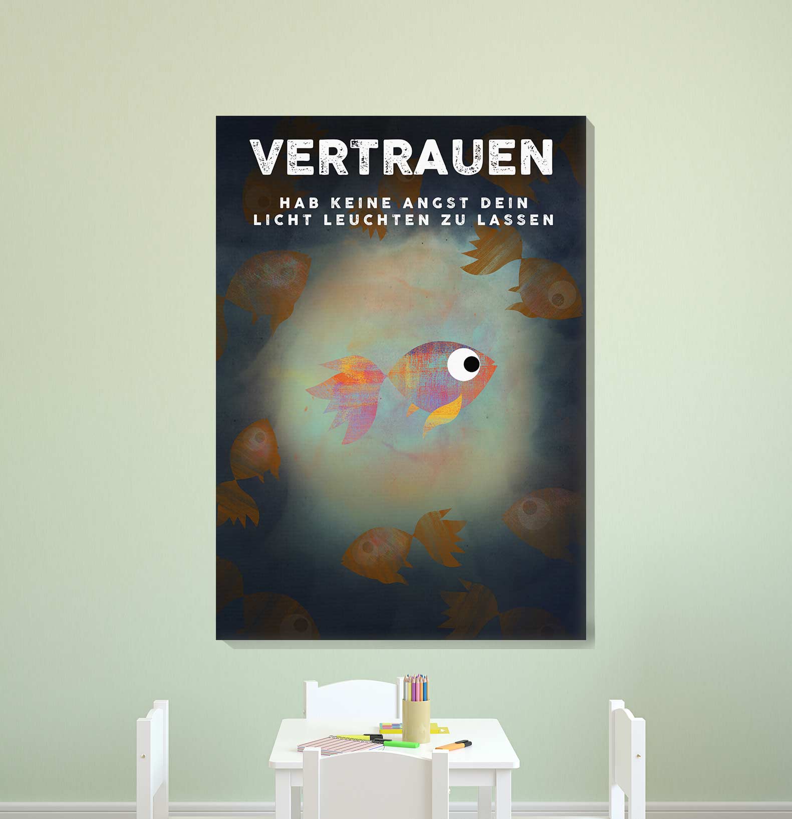 Zauberzukunft Sparpaket - 4er Leinwand Set - Kindermut