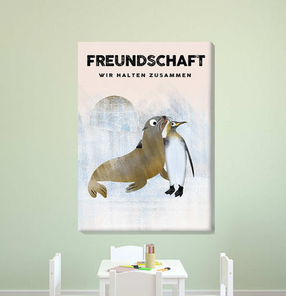 Zauberzukunft Sparpaket - 4er Leinwand Set - Kindermut