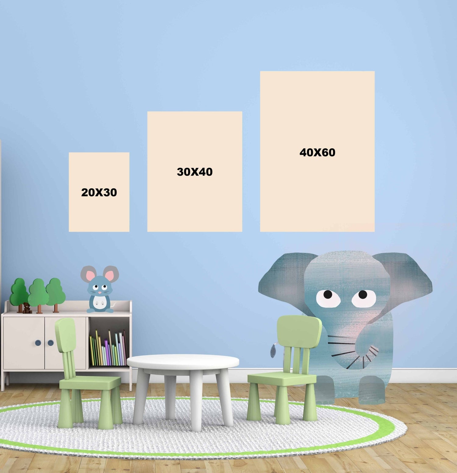 Zauberzukunft Sparpaket - 4er Leinwand Set - Kindermut